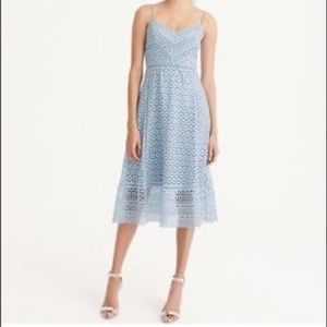 JCrew tall light blue dress